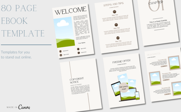 80-Page Coaching Workbook: A Canva Design Powerhouse