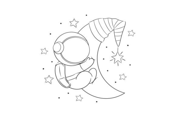 Astronauts Are on the Moon Sleeping: A Designer's Cosmic Asset