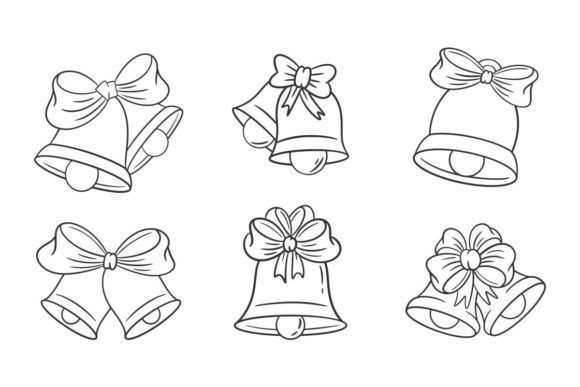 Bells and Bow Ties for Christmas: A Design Freebie