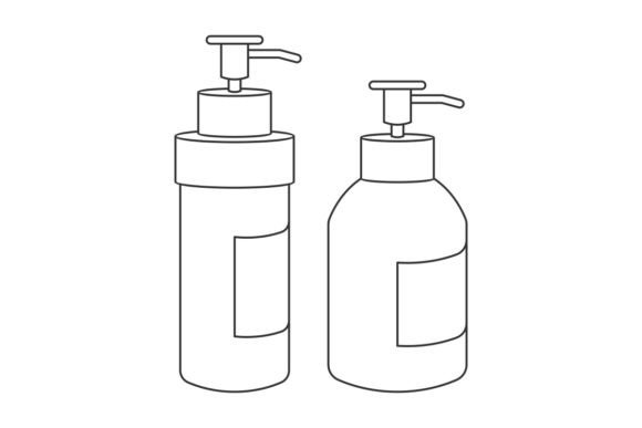 Cartoon Cosmetic Bottle Designs: A Playful Branding Asset
