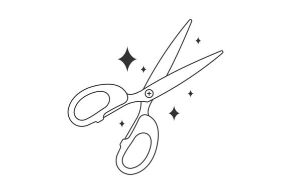 Creative Edge: Using Cartoon-Style Scissors in Design