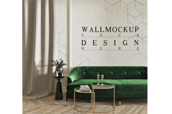 Elevate Your Portfolio with a Modern Classic Livingroom Mockup