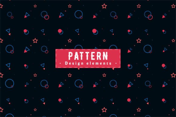 Elevate Your Visuals with Random Geometric Pattern Backgrounds