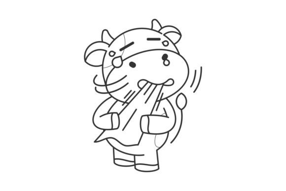 Sad Cow Cartoon: Evoking Emotion in Modern Design