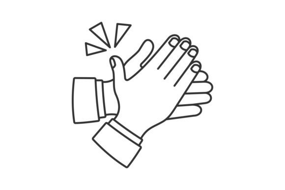 The Power of the Clapping Hands Gesture Cartoon Line in Modern Design