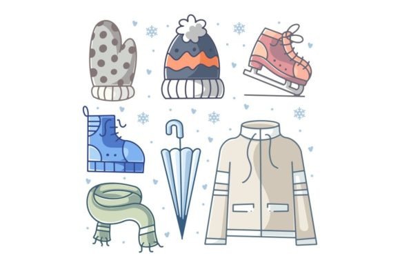 Winter Icons Hand Drawn Doodle: A Designer's Essential Toolkit