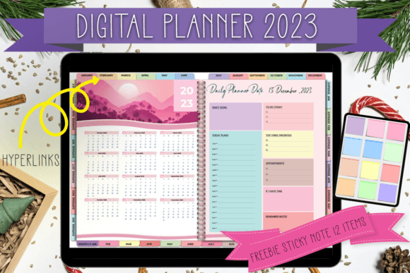 Yearly Planner 2023 with Calendar365 Day: A Designer's Organizational Tool